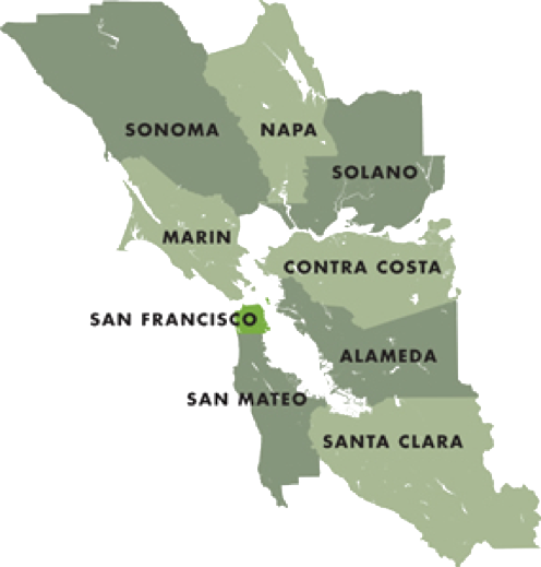 Bay Area Counties 