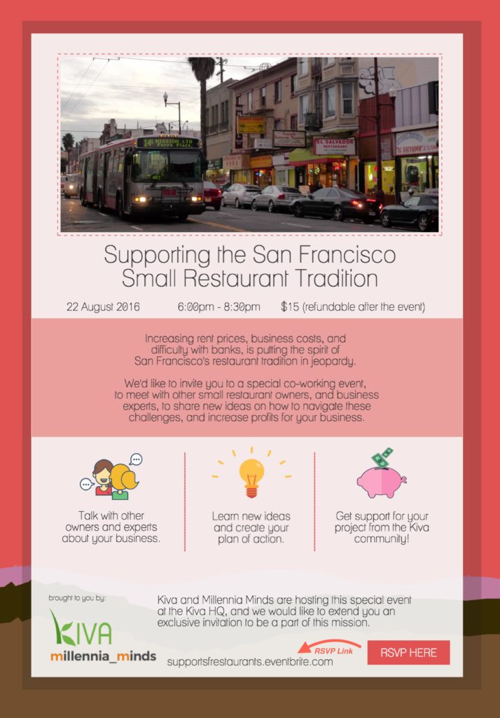 Kiva & MM Support Small Restaurants