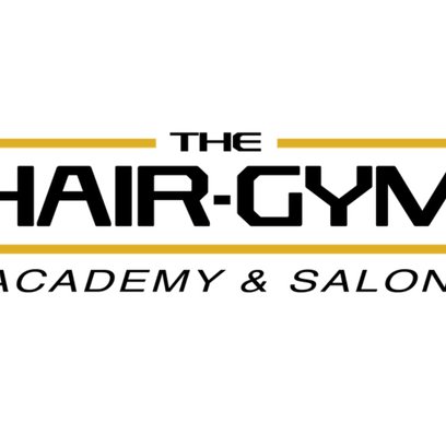 hair gym logo white